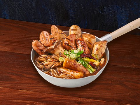 부대볶음 - 소시지와 각종 재료가 어우러진 볶음